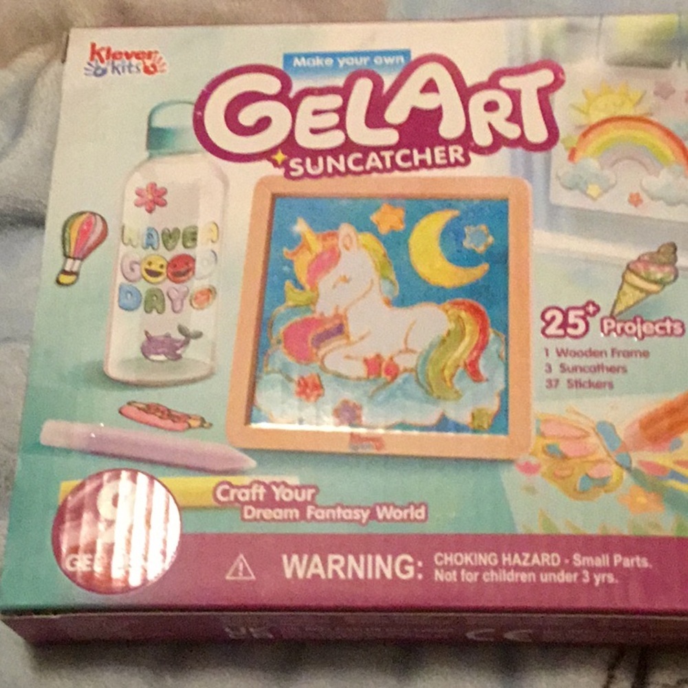 Klever Kits Gel art  Suncatcher Set NEW